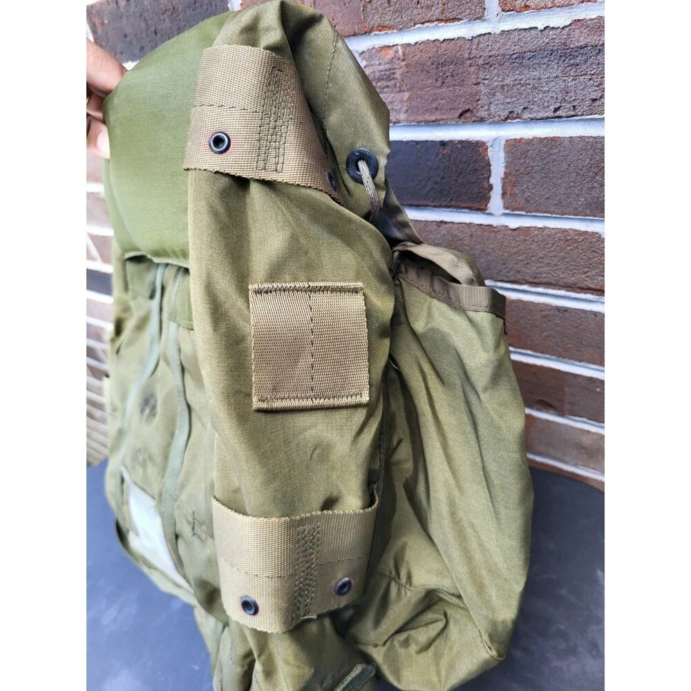 Vintage US Military Field Pack Combat Medium Alice LC-1 Backpack Green NO FRAME